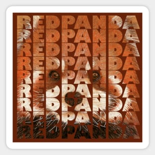 Red panda Sticker